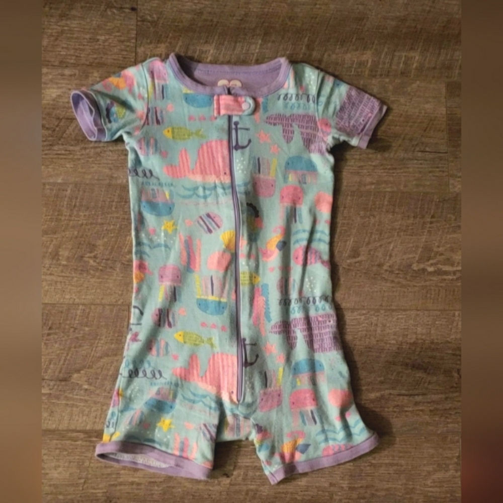 Sz 3T Zip-up Summer PJ'S